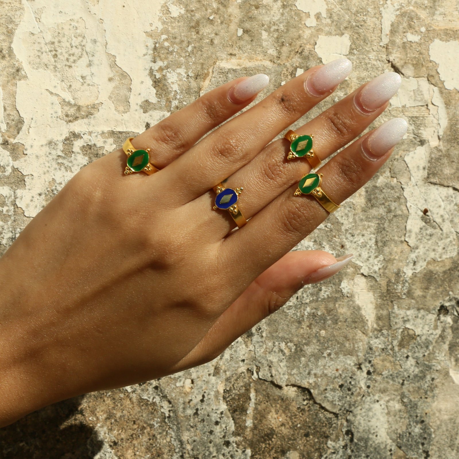 Hot Pot Green Ring