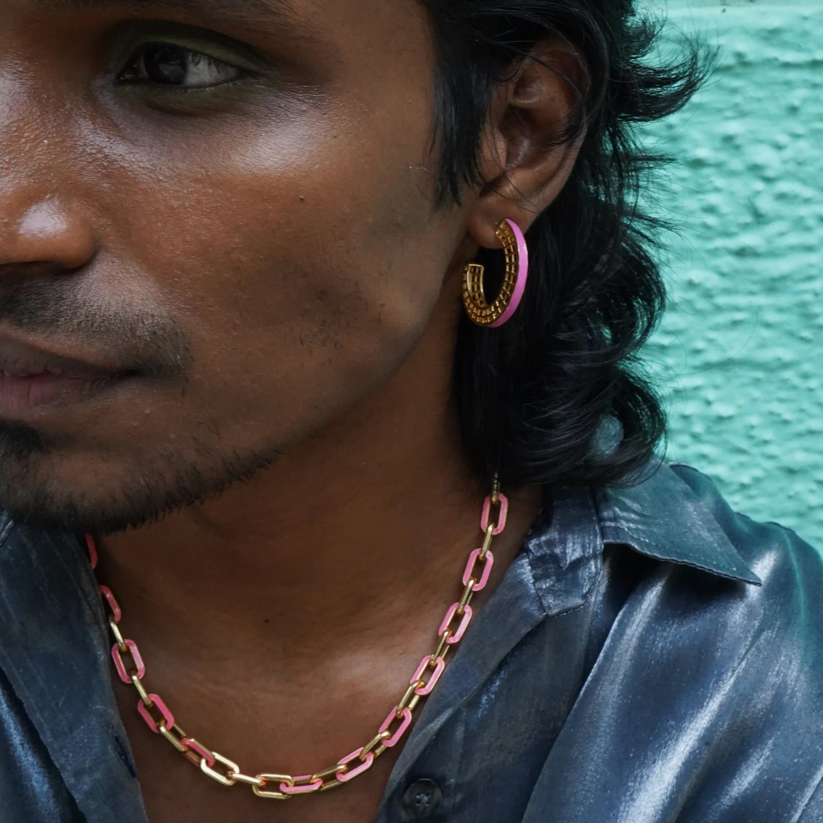 Pink Link Chain