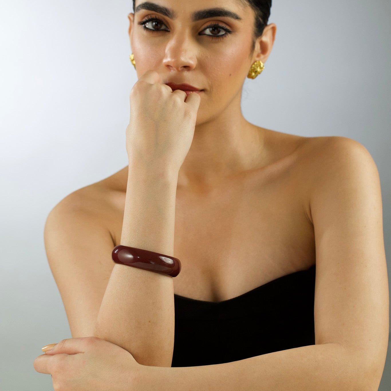 Brown Lac Bangle